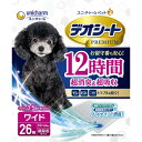 JL デオシートPremium12時間超消臭&超吸収ワイド26枚 【6個入り】#ペット用品 ペット用防災 防災 フェーズフリー 犬 猫 備蓄(4)