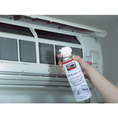 TR TRUSCO αエアコンクリーナー 480ml #熱中症 暑さ 対策 グッズ スポーツ アウトドア 屋外 外仕事 現場