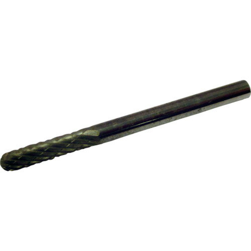 TR スーパー スーパー超硬バー オール超硬 先丸円筒型 (ダブルカット) 刃径 : 3.0mm 刃長 : 14.0mm 軸..