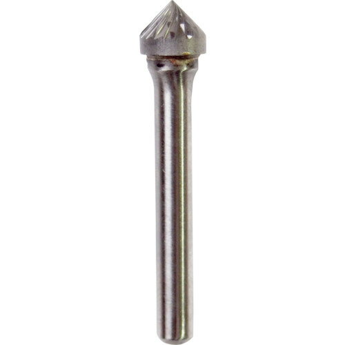 TR NRS 超硬バー 90°dカット 刃径10×刃長5×軸径6×軸長50 ロー付