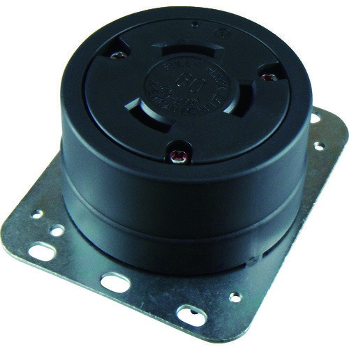 TR アメリカン電機 引掛形 埋込コンセント 3P60A250V