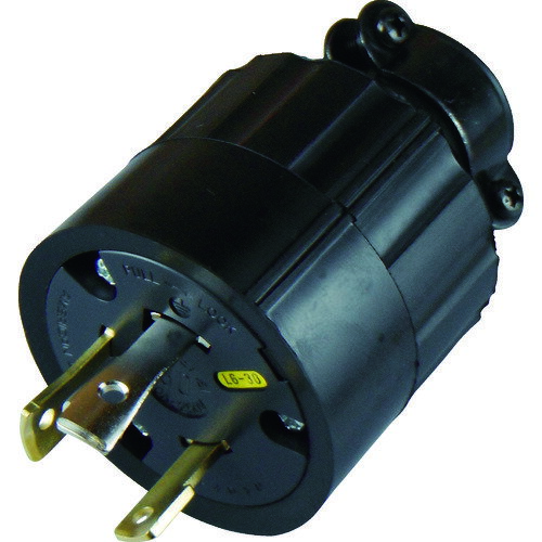 TR アメリカン電機 引掛形 ゴムプラグ 接地2P30A250V