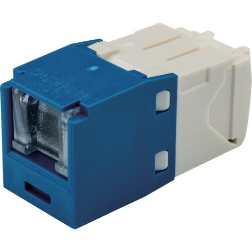 TR パンドウイット カテゴリ6 シャッター付モジュラージャック 青