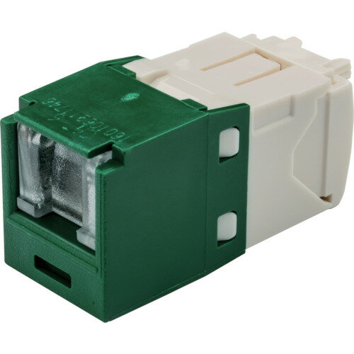 TR パンドウイット カテゴリ6 シャッター付モジュラージャック 緑