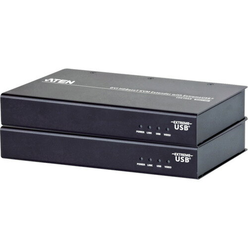 TR ATEN KVMƥ USB/DVIб (19201200100m) (HDBaseT class AExtremeUSBб)