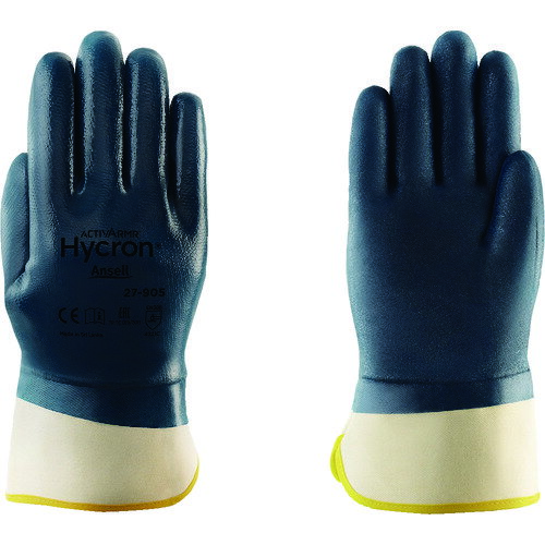 TR アンセル 撥油ニトリルコーティング手袋 アクティブアーマー ハイクロン 27-905 Mサイズ (入数) 1双