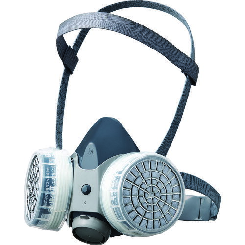 TR シゲマツ 直結式小型防毒マスク GM28S (HB) (12080) (入数) 1個