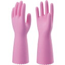 TR ショーワ 塩化ビニール手袋 No132ビニトップ厚手 ピンク Lサイズ (入数) 1双