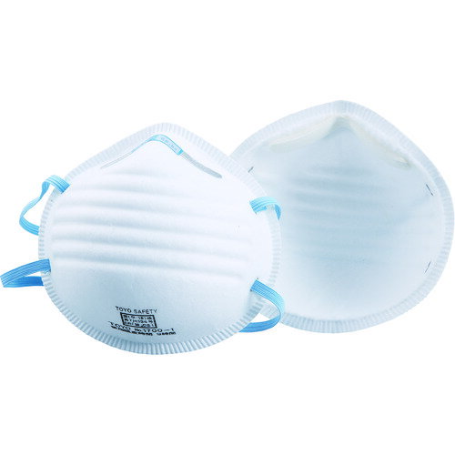 TR トーヨーセフティ トーヨー 使い捨て式防じんマスク (DS1) (20枚入) (入数) 1箱
