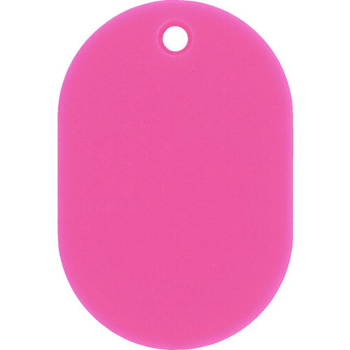 TR 緑十字 小判札 (無地札) ピンク 45×30mm スチロール樹脂(3)