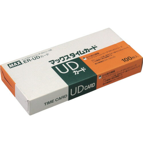 TR MAX タイムレコーダ ER-180UD用タイムカード