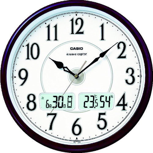 TR カシオ 電波掛け時計 直径340mm