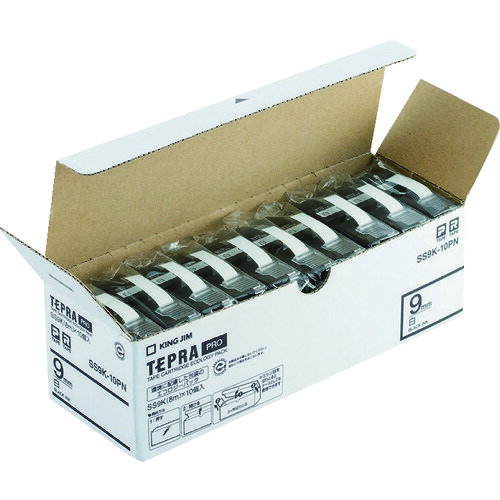 TR キングジム 「テプラ」PROエコパック (10個入り) 白