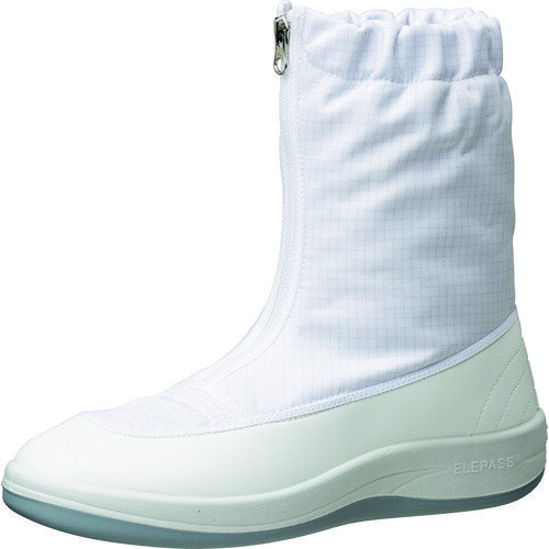 TR ミドリ安全 クリーン静電靴 ハーフフード ファスナー式 SU551 28.0CM