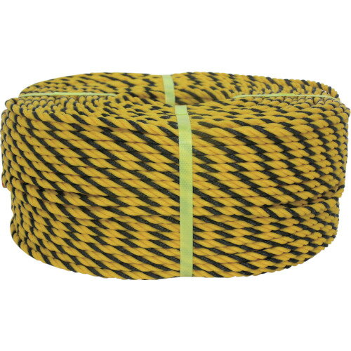 TR ユタカメイク ロープ 標識ロープ巻物 12φ×200m