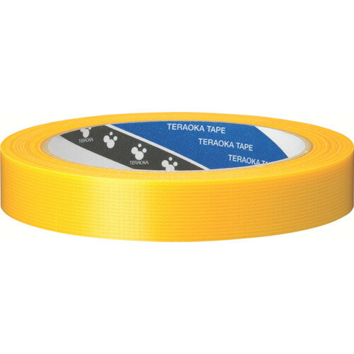 TR TERAOKA P-カットテープ NO.4142 黄 18mmX25M