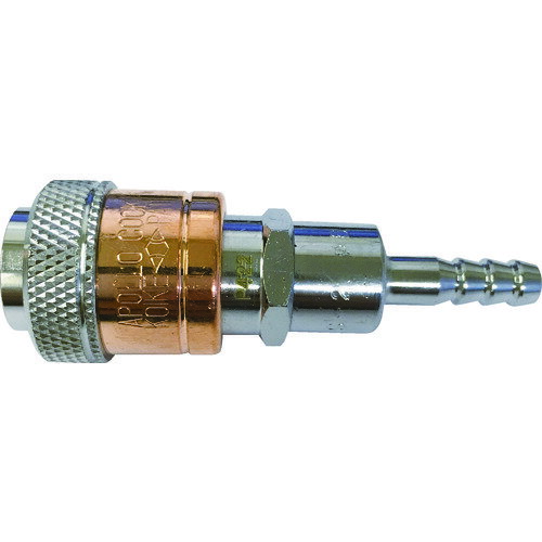 TR 小池酸素 アポロコック (ソケット) ホース用 適用流体燃料ガス 接続サイズφ6