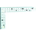 【P10倍】TR シンワ 曲尺 厚手広巾シルバー15cm 表裏同目マグネット付【9/4 20時からスーパーSALE終了まで 要エントリー】