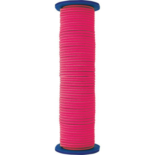 TR シンワ ゴム水糸 リール巻 蛍光ピンク3mm30m