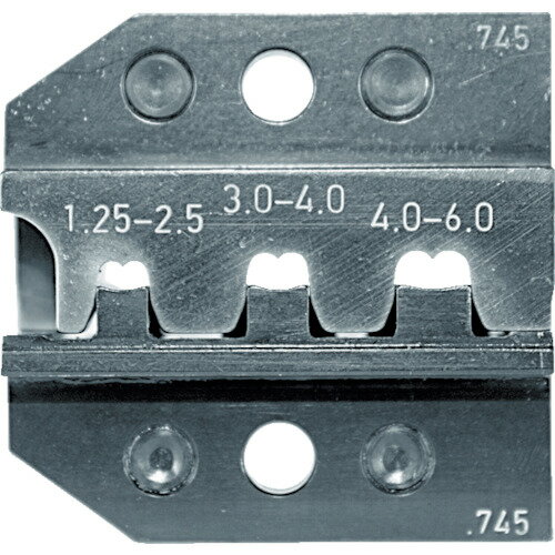 TRRENNSTEIG圧着ダイス624minus;745オープンバレル接続端子1.25624-745-3-0