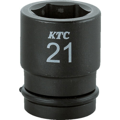 TR KTC 12.7sq.インパクトレンチ用ソケット (標準) ピン・リング付19mmBP4-19P