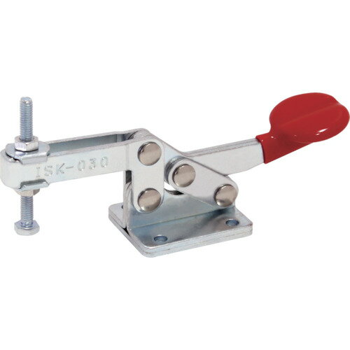 TR 育良 下方押え型トグルクランプ 水平ハンドル (31106) ISK-030