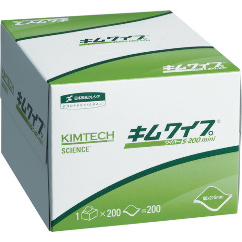 TR クレシア キムワイプ S-200 ミニ［14400枚入X1ケース］