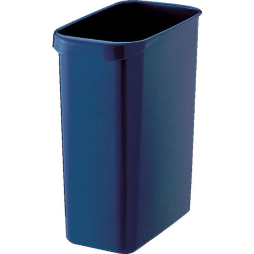TR TRUSCO くず入れ 角型 18.0L ダークブルー［1個］