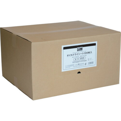 TR TRUSCO オイルドライシート 380×480 (100枚入) ［100枚入X1箱］