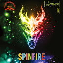 【ネコポス送料無料】マテリアルスペシャリスト (der material spezialist)SPINFIRE (スピンファイア) 卓球表ソフトラバー [M便 1/4]