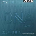 【ネコポス送料無料】スティガ STIGA DNA ハイブリッド M DNA HYBRID M 卓球用裏ソフトラバーレッド/ブラック [M便 1/4]