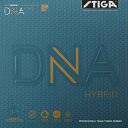 【ネコポス送料無料】スティガ STIGA DNA ハイブリッド H DNA HYBRID H 卓球用裏ソフトラバーレッド/ブラック [M便 1/4]