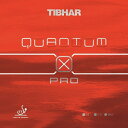 ネコポス ティバー TIBHAR QUANTUM X PRO クァンタムXプロ カンタム 卓球ラケット用 裏ソフトラバー レッド ブラック M便 1 4 