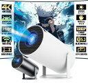 \2025新登場/プロジェクター 小型 家庭用 天井投影 壁 android搭載 スマホと繋げる 超高清 280ANSI高輝度・1080P 4K対応 Netfl...