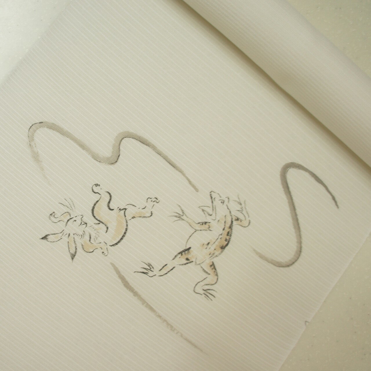 楽天市場】鳥獣戯画(カラーホワイト)(帯|和服):レディース 楽天市場】鳥獣戯画(カラーホワイト)(帯|和服):レディース