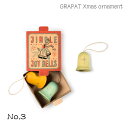 【No.3 Jingle Joy Bells】 数量限定 クリスマスオーナメント ディア・クリスマス 2024 グラパット GRAPAT 新商品 国内正規品 正...