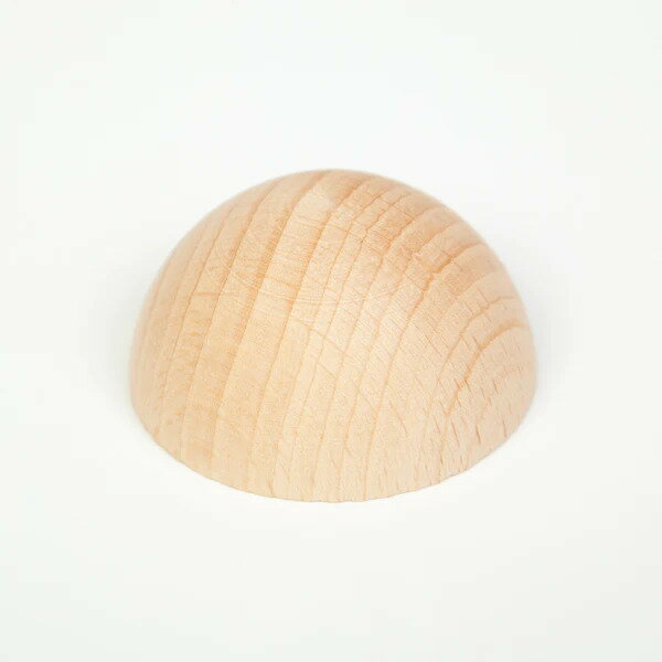 グラパット 6半球体 白木 (6 Semi sphere)　GRAPAT　国内正規品　正規輸入品　スペイン 木のおもちゃ