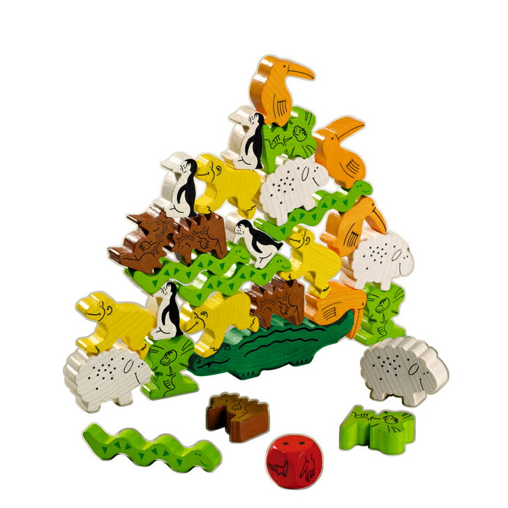 ゲーム・ワニに乗る？　HABA ハバ社 ドイツ ゲーム HA4922 知育玩具 ボードゲーム バランスゲーム 2