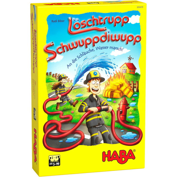 樂天商城 - 急いでつなげ！消防隊！　HABA ハバ社 ドイツ ゲーム HA305479 知育玩具 ボードゲーム スピードゲーム