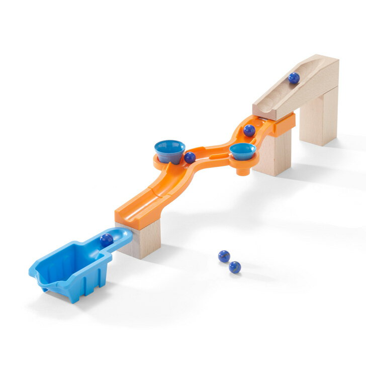 ツインベルセット　HABA ドイツ 積木 HA303942 知育 玉転がし ビー玉転がし