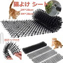 固定用ピン付属【店内任意2点で450円OFF】猫よけシート 猫避けシートとげマット 猫よけ ねこよけ シート 猫よけグッズ 猫よけ対策 野良猫対策 害獣・猫侵入防止対策 猫よけシート 畑・庭・プランターの中鳥よけ 鳩避け メッシュ 猫避けグッズ 猫よけ シート