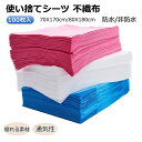 【2点500円/3点800円OFF★SALE限定】100枚入り 使い捨てシーツ ペーパーシーツ ベッドシーツ ベッドシート 使い捨てシーツ 幅80×長さ180c...