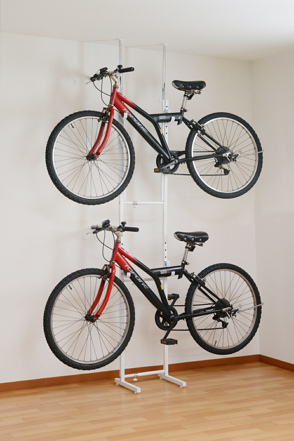 【ポイント5倍 スーパーセール期間12/4〜12/11迄】ツッパリ自転車ラック　SB-01WH (北海道990円、沖縄..