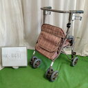 【Bランク 中古 歩行器】島製作所 シンフォニーSP (HK-5431)【高齢者 介護 補助具 補助器 福祉用具 歩行車 手押し車 シニア ショッピングカー シ...