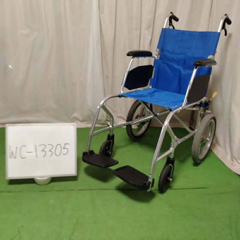 自走式軽量車いす Nissin ニッシン 軽8(NA-L8) 黄 (40幅) ku93