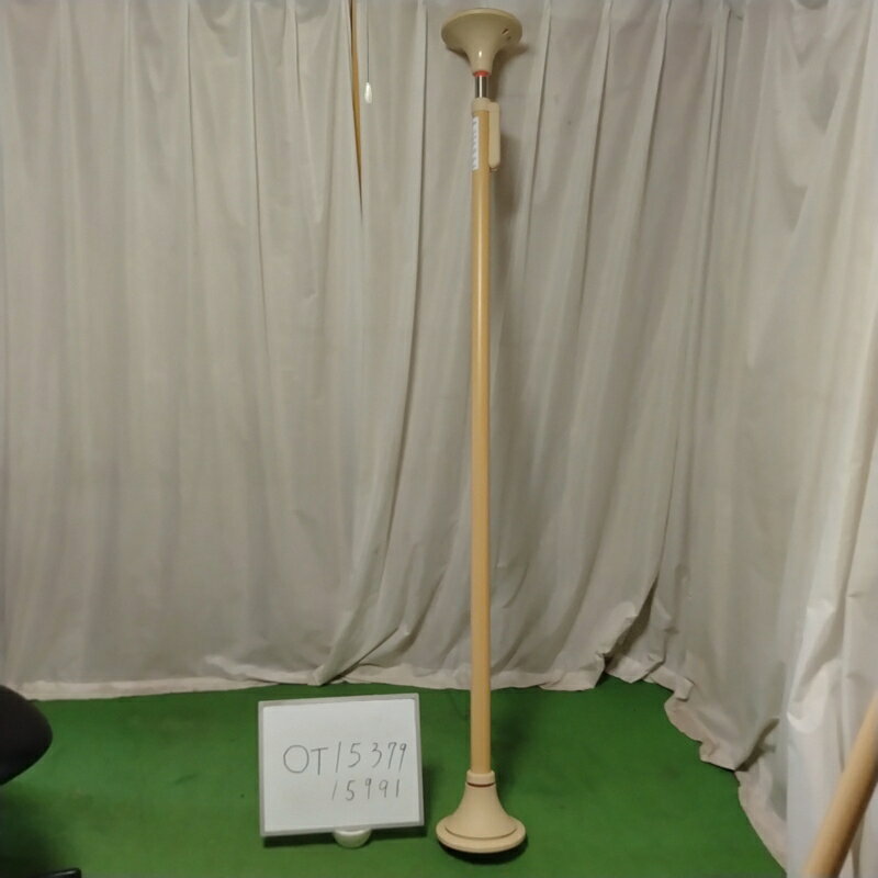 【Bランク 中古 手すり】ディッパー・ホクメイ ベスポジ-e 基本セット BPE-100-11 (丸ベース仕様) (OT-15379)【立ち上がり補助 バリアフリー ポール 突っ張り棒 室内用手すり 屋内 介護用品 福祉用具 工事不要 簡単設置 ベスポジ ゆとりっぷ 中古】