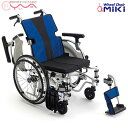 車椅子 車いす 車イス MiKi ミキ MEFシリーズ MEF-20 工具1本で調節可能なモジュールタイプ 自走 介護用品 送料無料