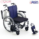 車椅子 軽量【MiKi/ミキ】CRTシリーズ カルッタ CRT-3LoB [低床][自走介助兼用] [多機能] [自動ブレーキ付] [軽量] [コンパクト][自走式]