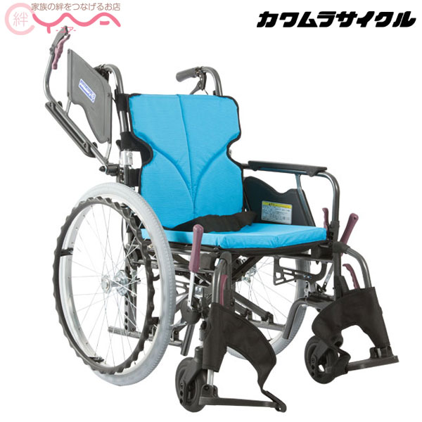 楽天シルバーカーと車椅子の店YUA車椅子 折り畳み【カワムラサイクル】KMD-B22-40（38/42/45）-M（H/SH）[Modern-Bstyle] [自走式車椅子] [介助ブレーキ付]
