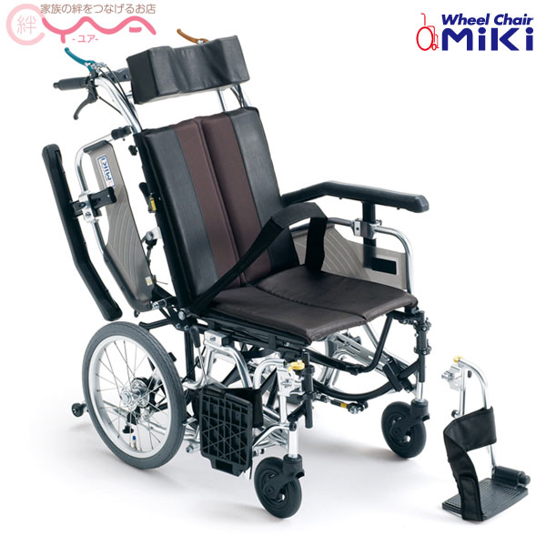 メーカー希望小売価格はメーカーカタログに基づいて掲載しています 商品名 【MiKi/ミキ】介助型車いす　ティルト&amp;リクライニング　TRシリーズ　TRC-1 品番（メーカー） TRC-1 シート幅 40cm 前座高 43.5cm 送料 送料無料 納期について 平日午前中までのご注文頂時、翌営業日出荷 午後以降のご注文頂時、翌々営業日出荷 ※当社発送対応可能日は 平日、月曜日から金曜日と なっております。商品名 【MiKi/ミキ】介助型車いす　ティルト＆リクライニング　TRシリーズ　TRC-1 メーカー MiKi/ミキ 品番 TRC-1 タイプ 介助型 仕様 ティルト、リクライニング、肘跳ね上げ シート幅 40cm 前座高 43.5cm 重量 23.4kg タイヤサイズ 6×16[インチ] シートカラー レッド(S7W1)・グレー(S7W8)・ブルー(S7W4) 特徴 介助ブレーキありアルミフレーム